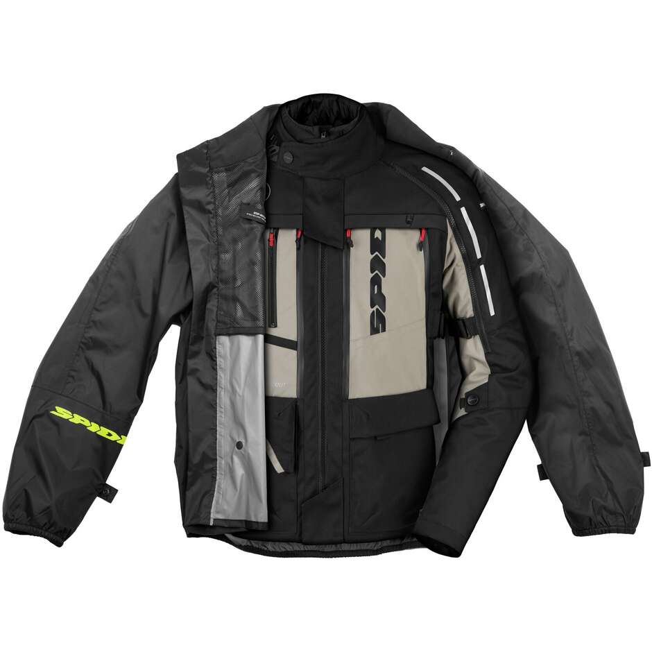Giubbotto Antipioggia Spidi RAIN CHEST Inside Out Nero