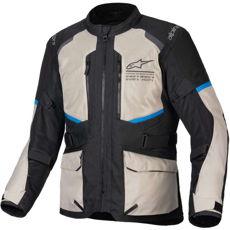 Giubbotto Moto ANDES AIR DRYSTAR Nero Grigio Bri taglia 3X