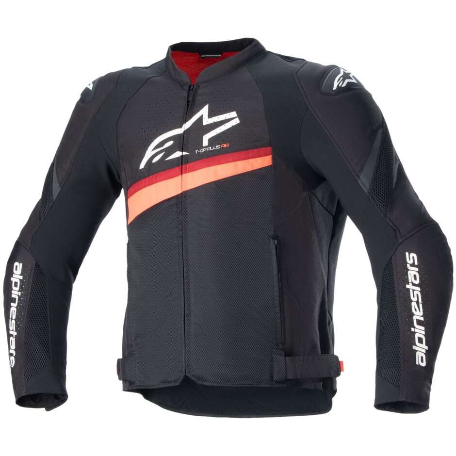 Giubbotto Moto T-GP PLUS R V4 AIRFLOW Nero Rosso taglia S