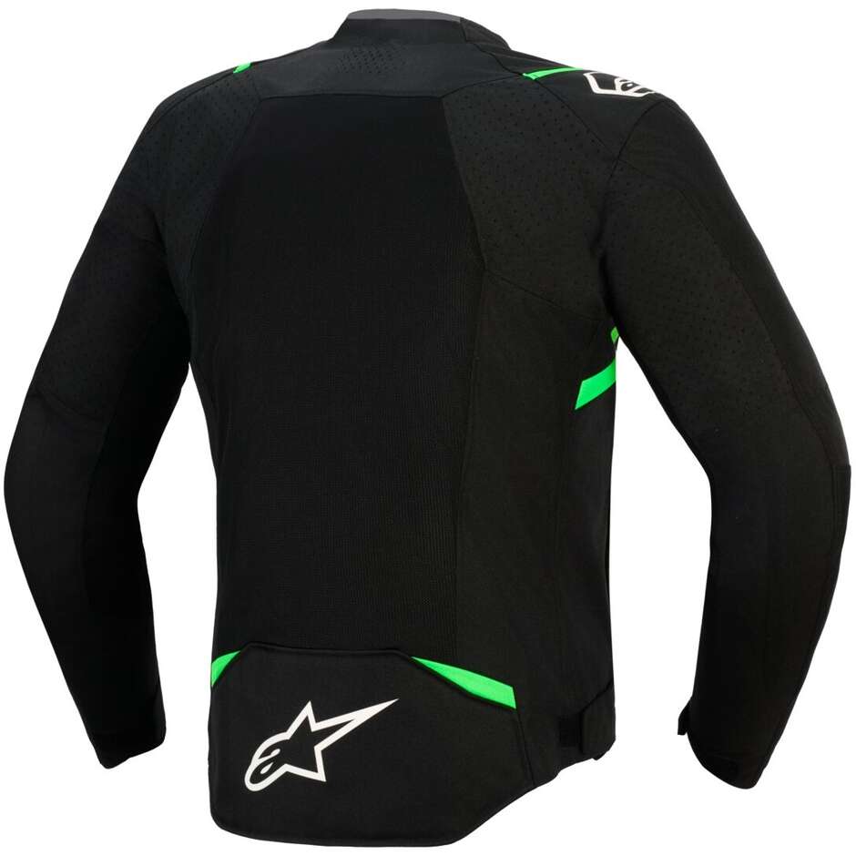 Giubbotto Moto Alpinestars T-SPS AIR V2 Nero Fluo Verde