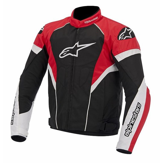 Giubbotto Moto Alpinestars T_GP Plus R Jacket Nero Bianco Rosso