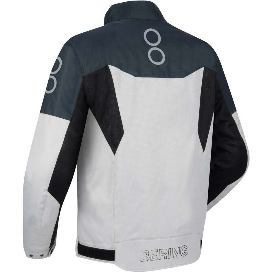 Giubbotto Moto Bering CRONOS Antracite Chiaro Grigio