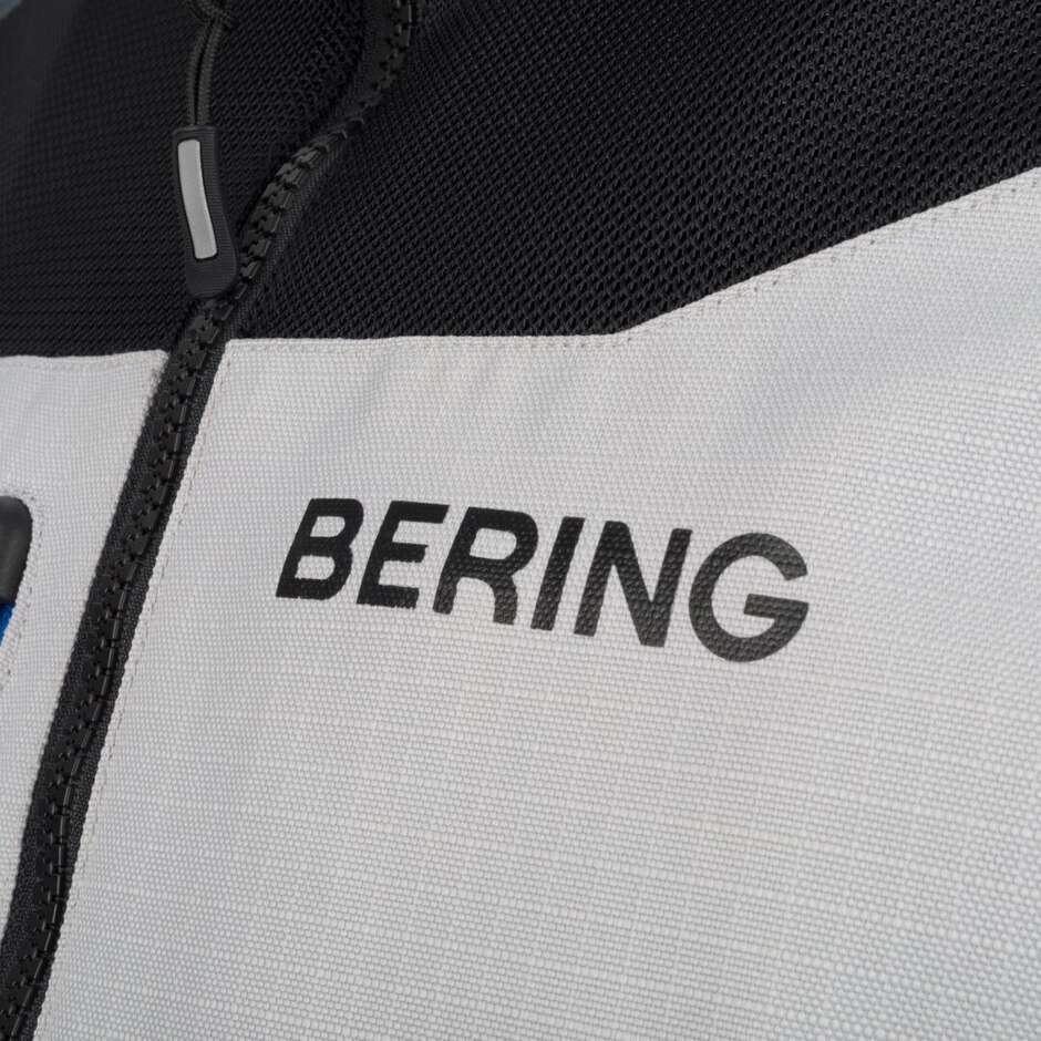 Giubbotto Moto Bering CRONOS Antracite Chiaro Grigio