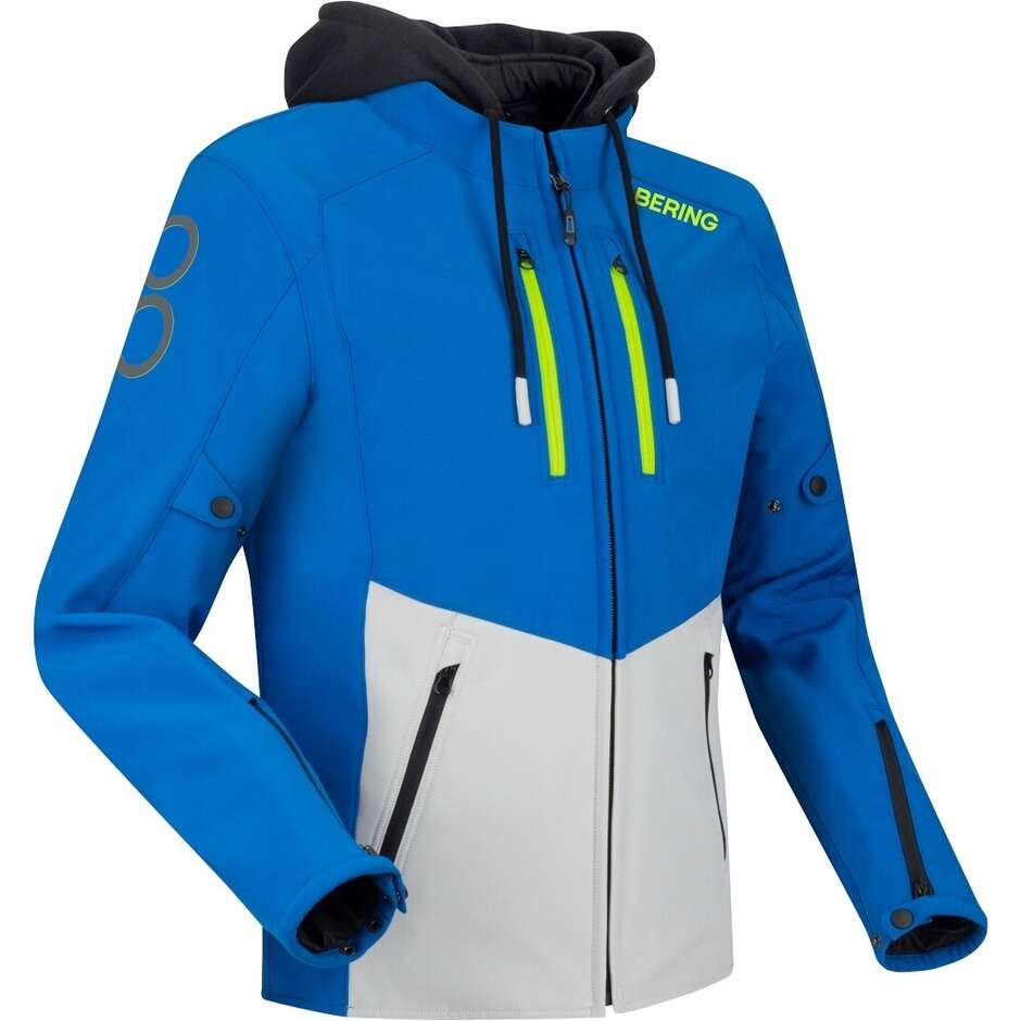 Giubbotto Moto ROTOR Blu Chiaro Grigio taglia 3XL