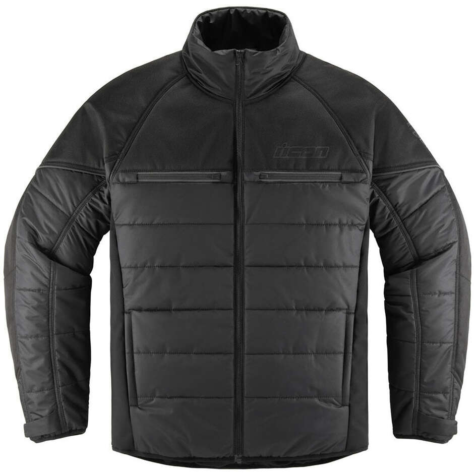 Giubbotto Moto Casual GHOST PUFFER Nero taglia S
