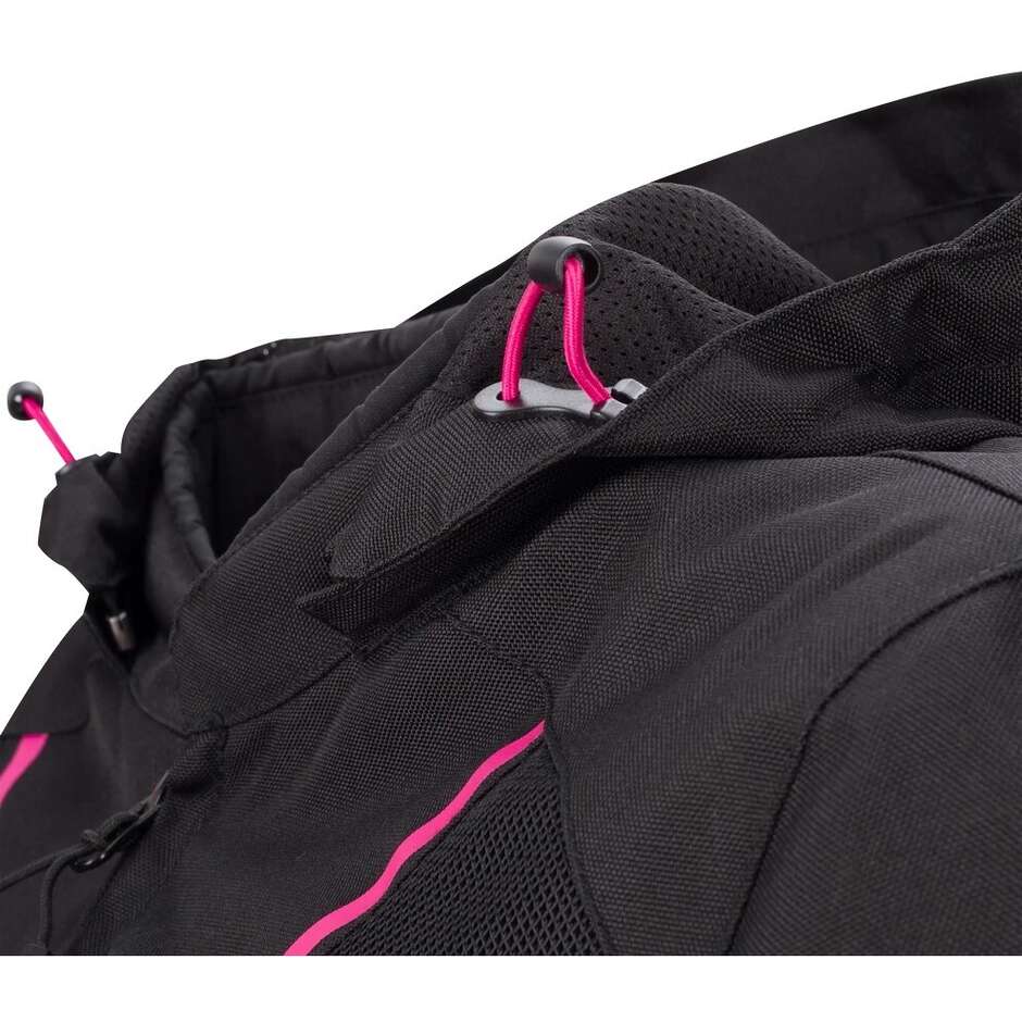 Giubbotto Moto da Donna BERING LADY WING Nero/Fuchsia