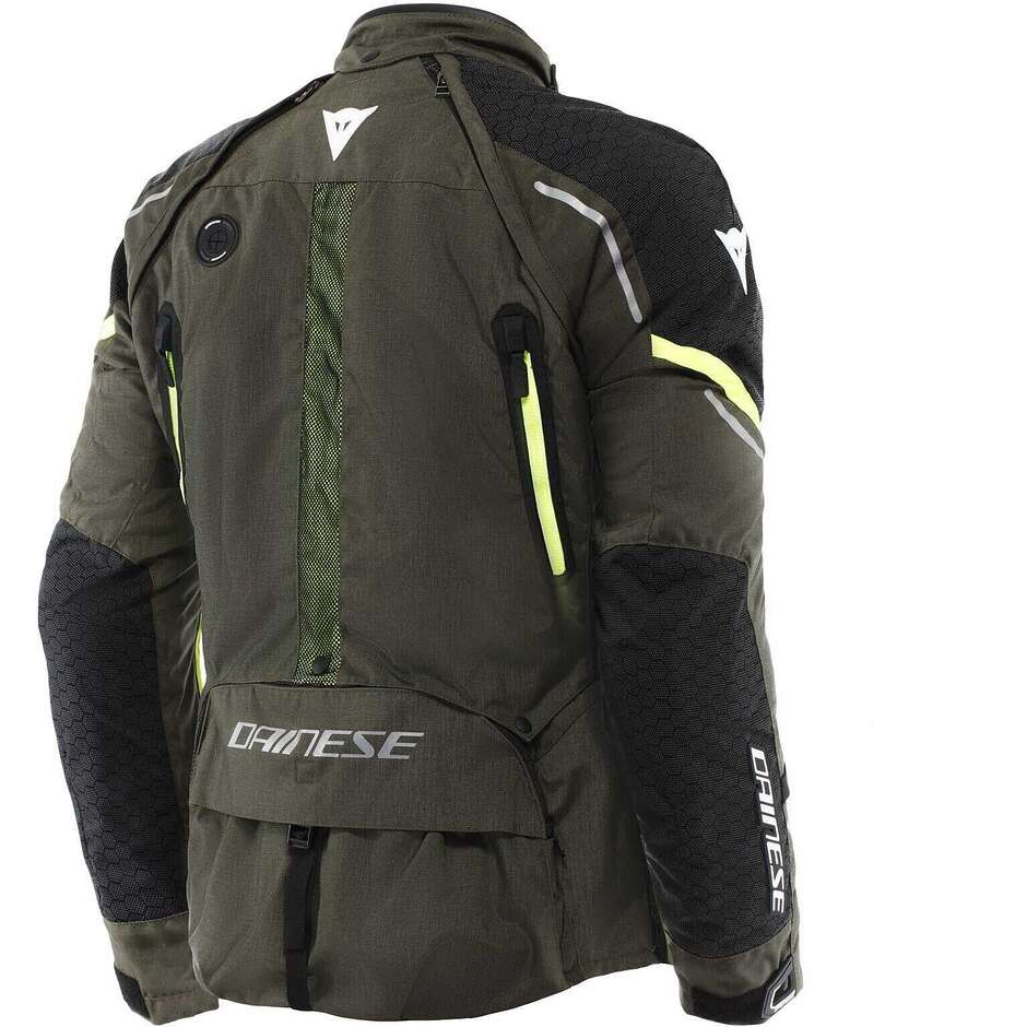 Giubbotto Moto Dainese SUPER ADVENTURE ABSOLUTESHELL # TARMAC Nero Fluo Giallo
