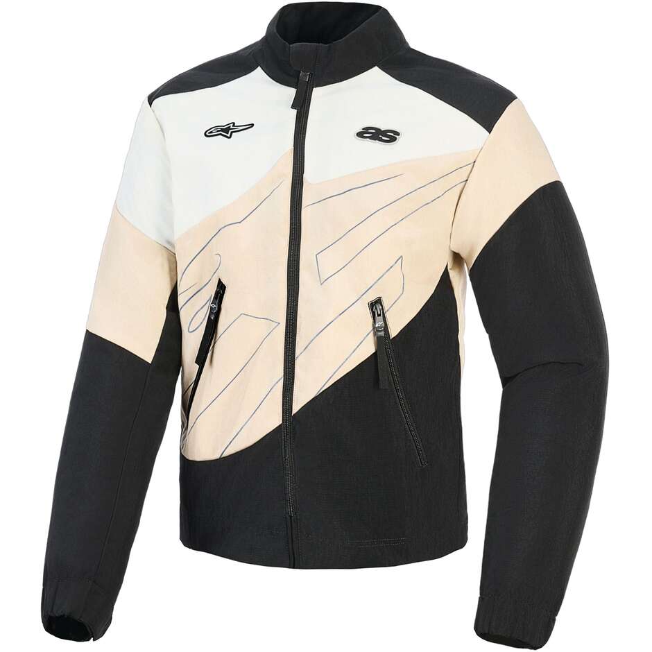 Giubbotto Moto Donna STELLA MOSHELL Sabbia Nera taglia L