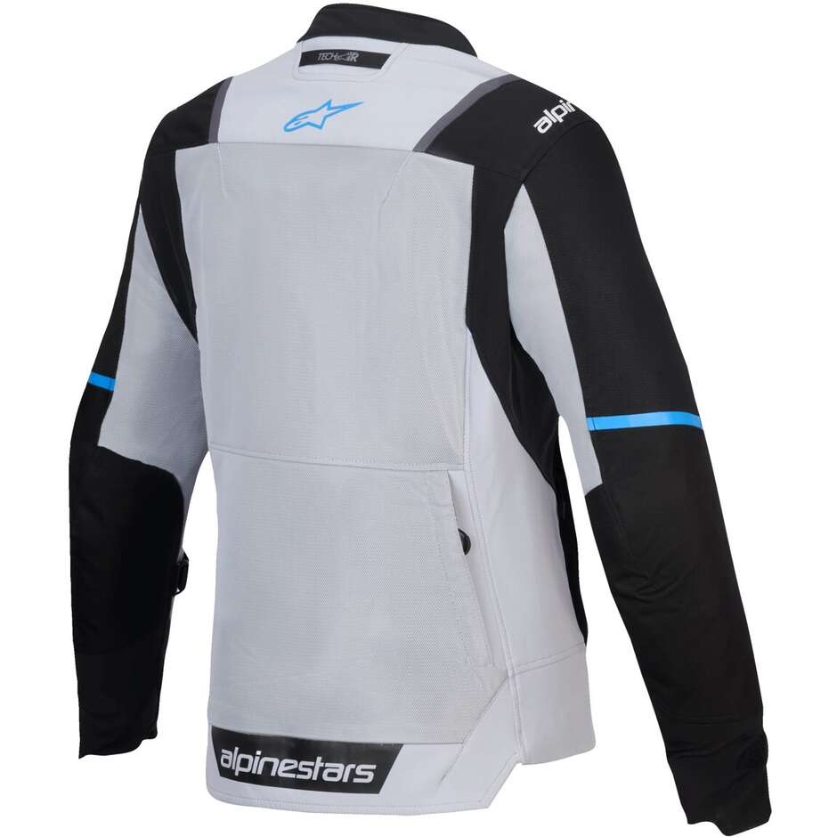 Giubbotto Moto Donna Estivo Alpinestars STELLA ST-2 AIR Ghiaccio Grigio Nero