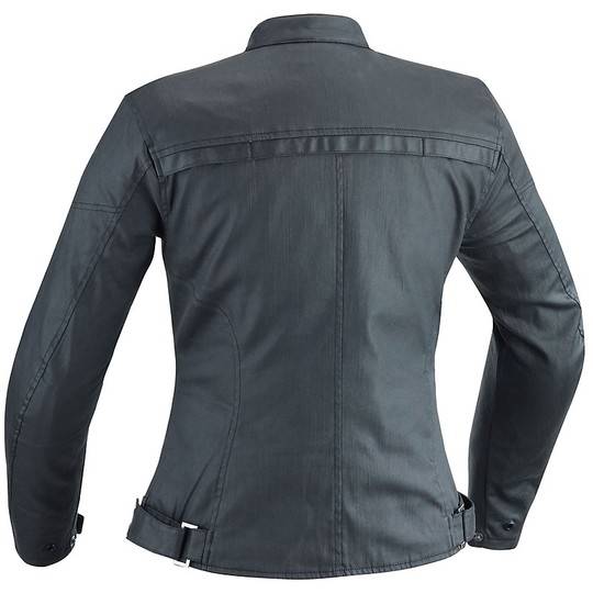 Giubbotto Moto Donna In Tessuto Ixon SUBURB LADY Nero 