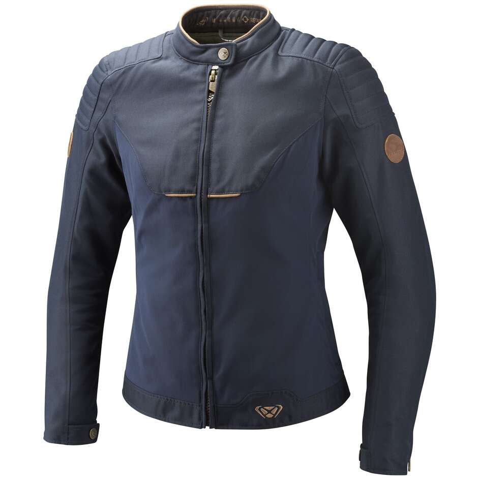 Giubbotto Moto Donna HORNET LADY Navy Marrone taglia XL