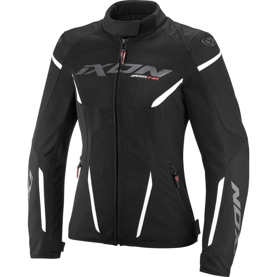 Giubbotto Moto Donna STRIKER 2 AIR WP L Nero Bianco taglia 3XL