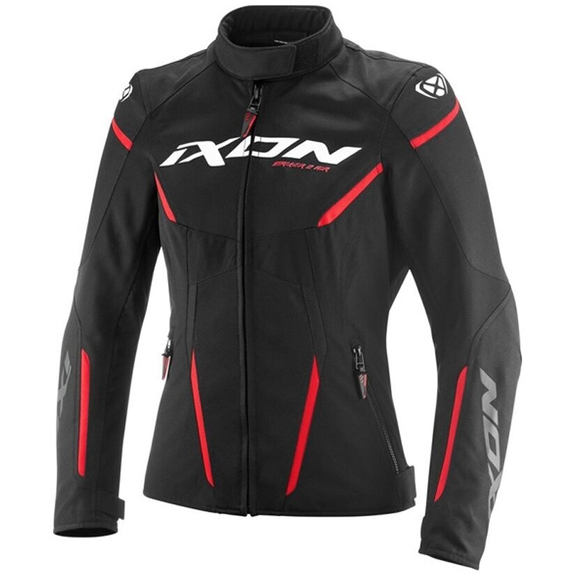 Giubbotto Moto Donna STRIKER 2 AIR WP L Nero Rosso taglia 3XL