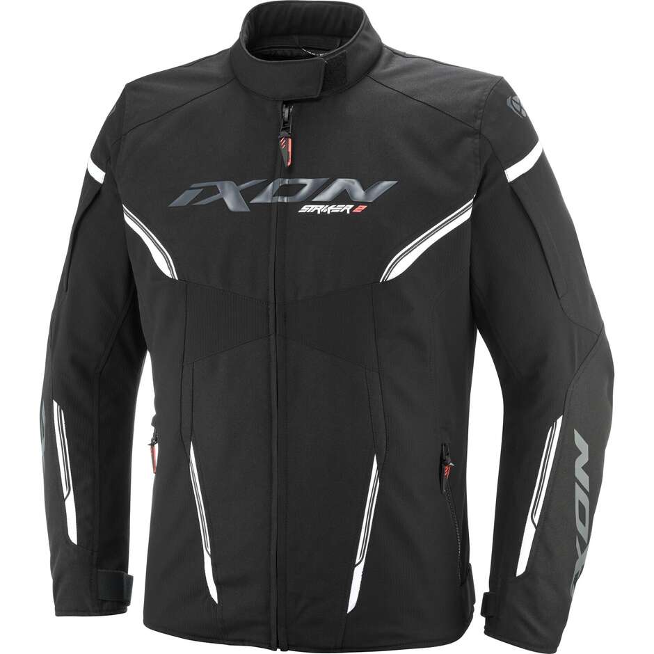 Giubbotto Moto Donna STRIKER 2 C-Size L Nero Bianco - T taglia C6