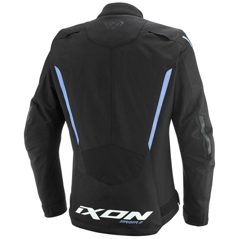 Giubbotto Moto Donna Ixon STRIKER 2 LADY Nero Lavanda