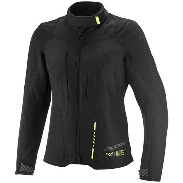 Giubbotto Moto Donna TYR LADY Nero Giallo Brillante taglia XS