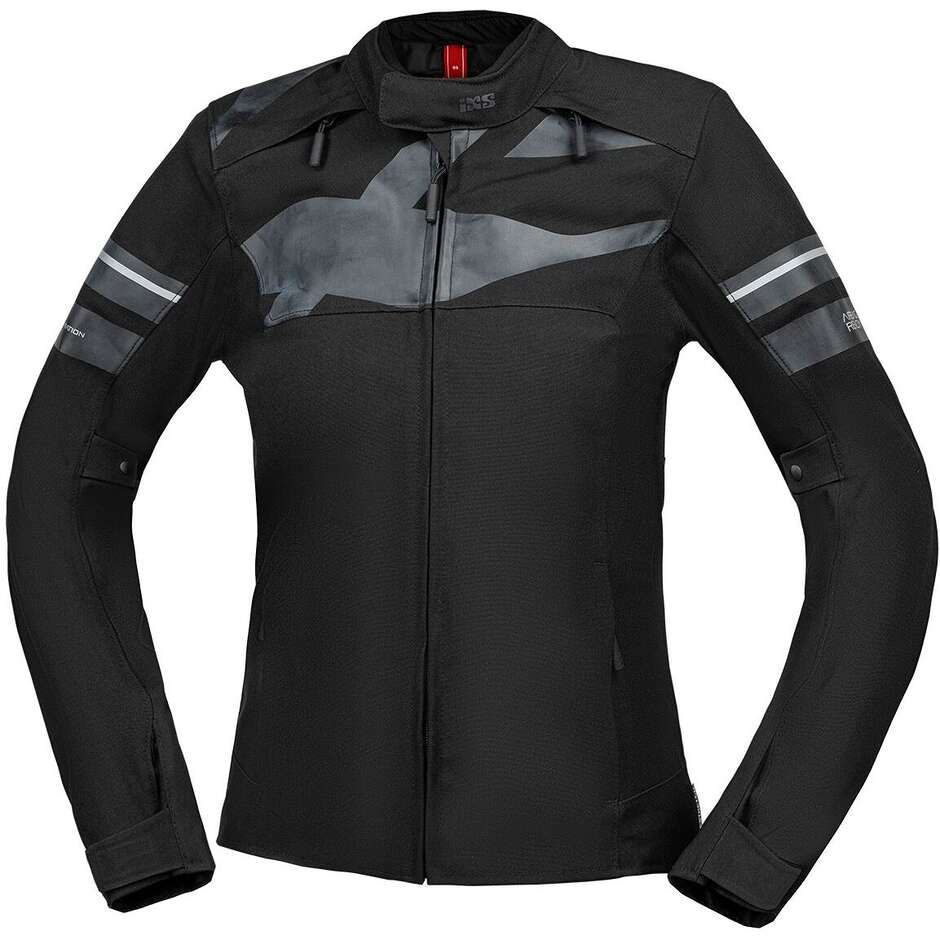 Giubbotto Moto Donna Rapid-STX 2.2 Laminato Nero taglia S