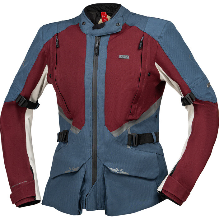 Giubbotto Moto Donna Tourster-STX 1.0 Laminato Bordeaux taglia 3XL