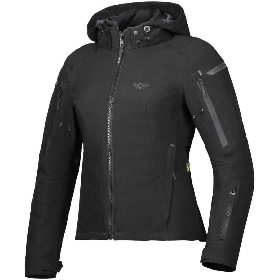 Giubbotto Moto Donna Laminato Ixon BURNING LADY Nero