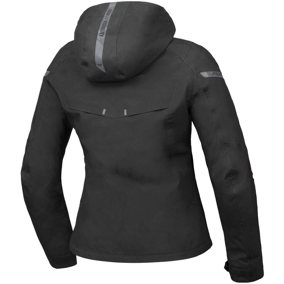 Giubbotto Moto Donna Laminato Ixon BURNING LADY Nero