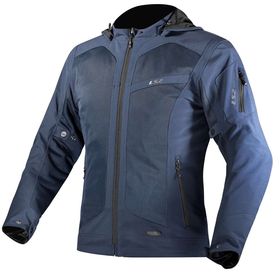 Giubbotto Moto Donna BOLTON AIR LADY Blu Scuro taglia S