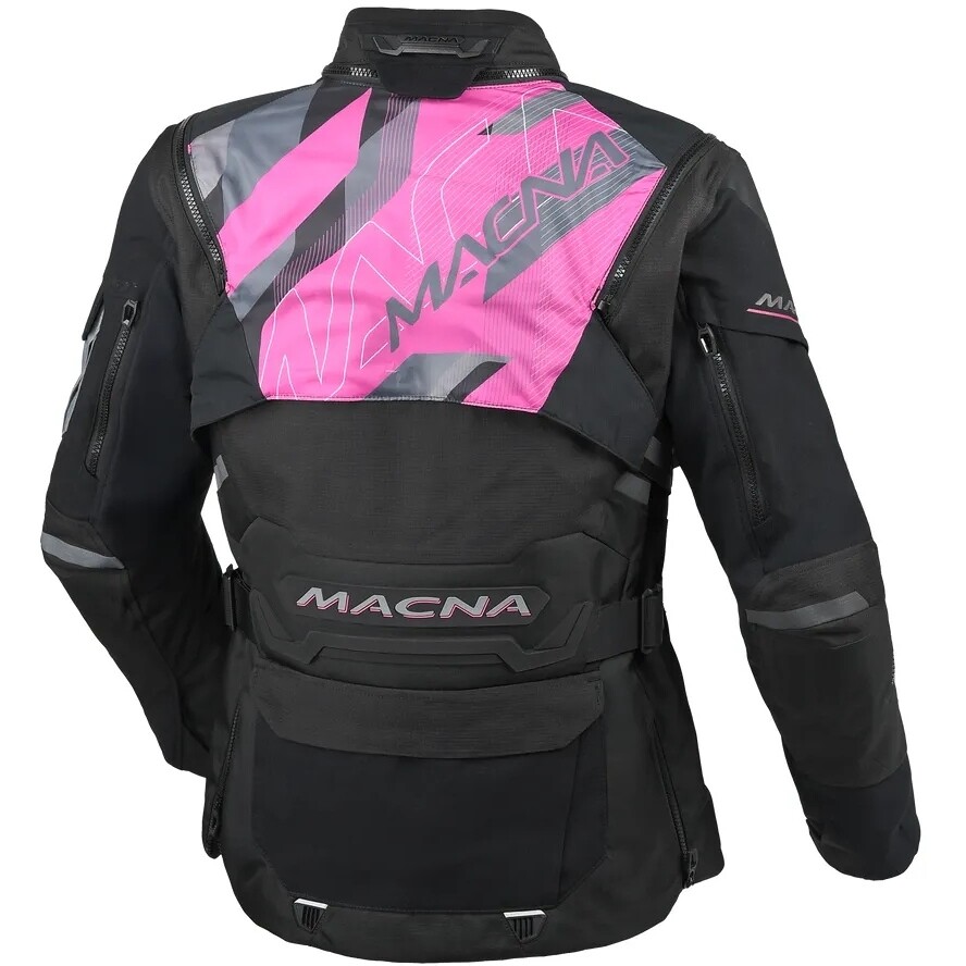 Giubbotto Moto Donna Macna Flexodus Nero