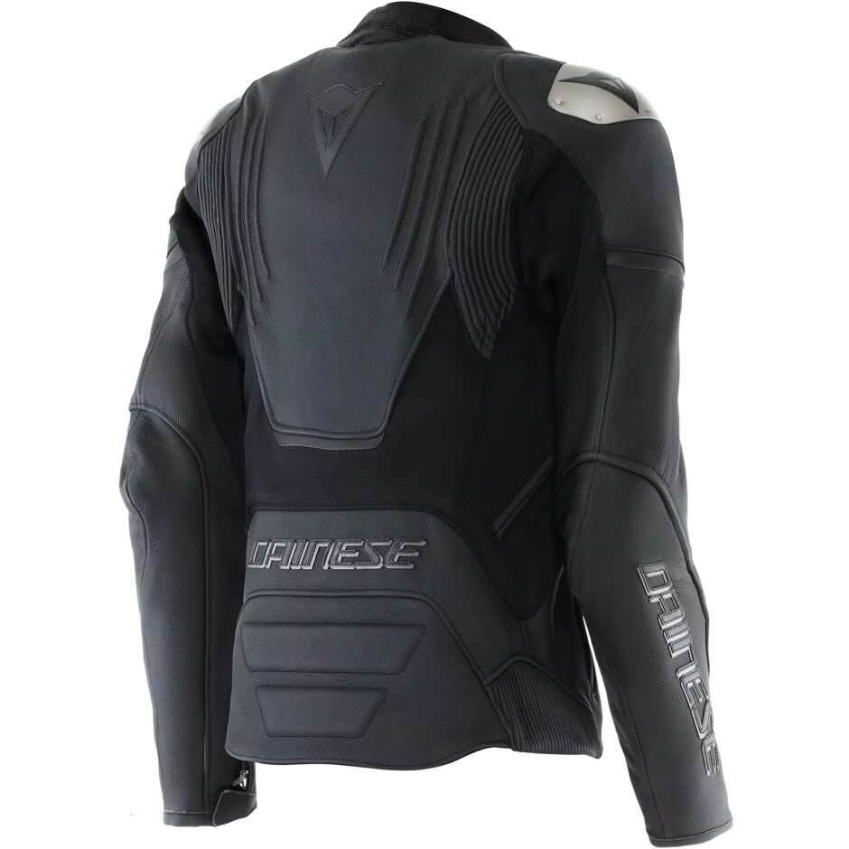 Giubbotto Moto Donna Pelle Dainese RACING 5 WMN # Nero