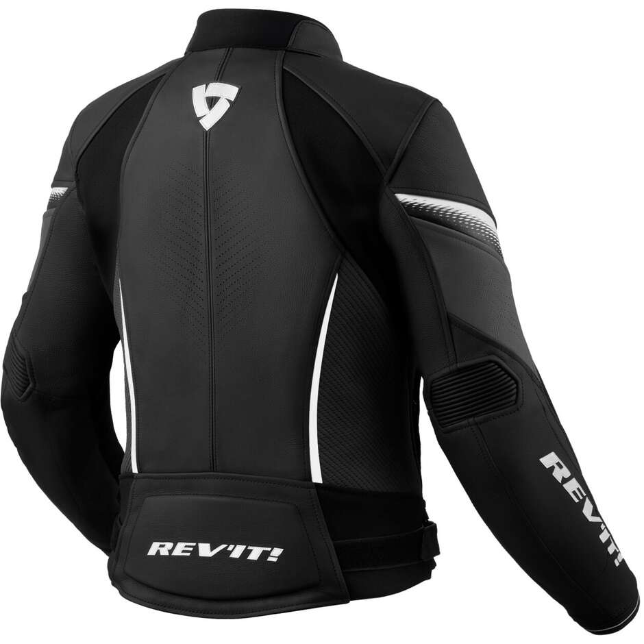 Giubbotto Moto Donna  Rev'it XENA 4 LADIES Nero Bianco