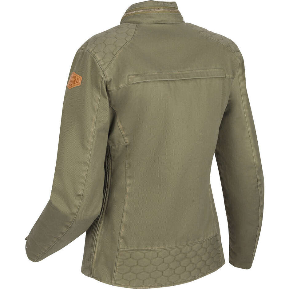 Giubbotto Moto Donna Segura LADY BAHIA Kaki