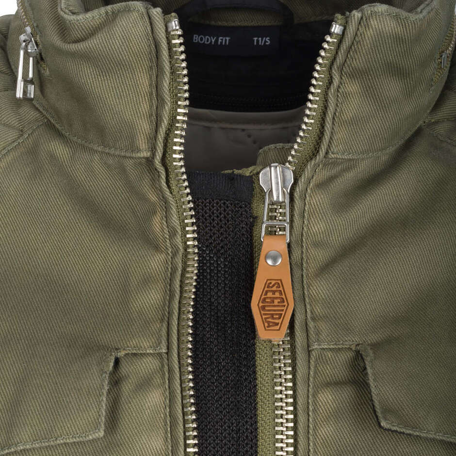 Giubbotto Moto Donna Segura LADY BAHIA Kaki