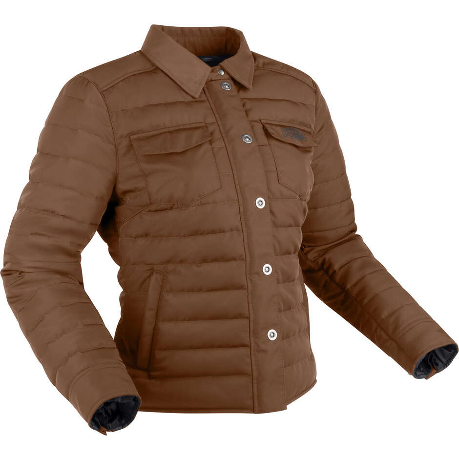 Giubbotto Moto Donna LADY NESS Marrone taglia 38