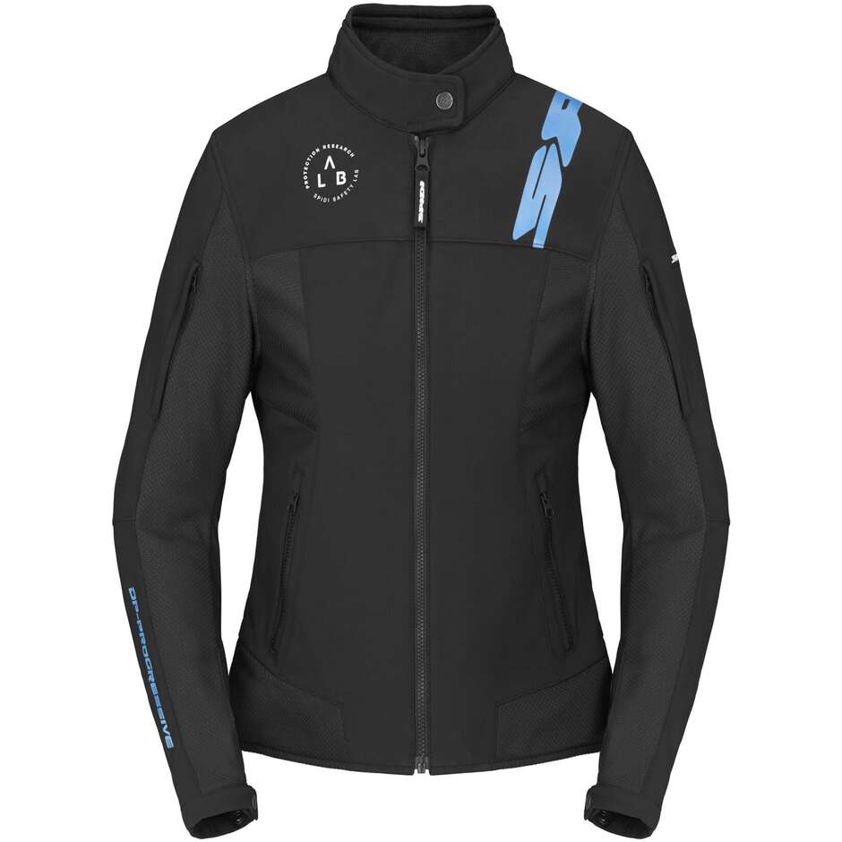 Giubbotto Moto Donna Spidi CORSA TEX LADY Nero azzurro
