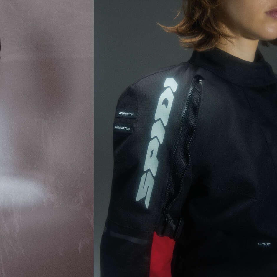 Giubbotto Moto Donna Spidi RIDEMASTER LADY Rosso