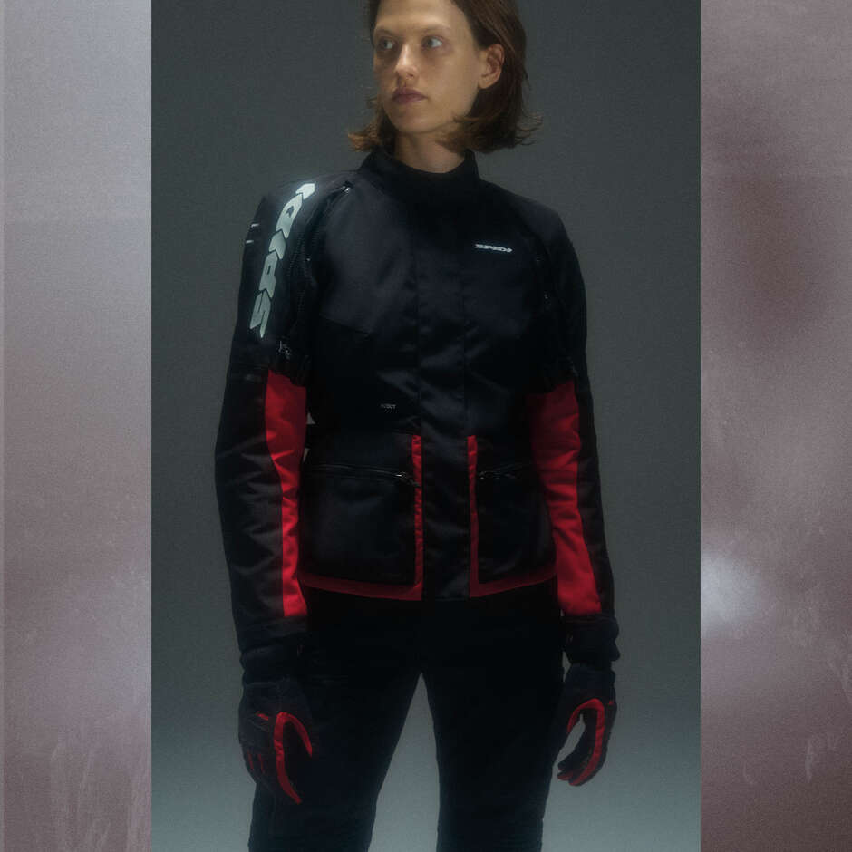 Giubbotto Moto Donna Spidi RIDEMASTER LADY Rosso