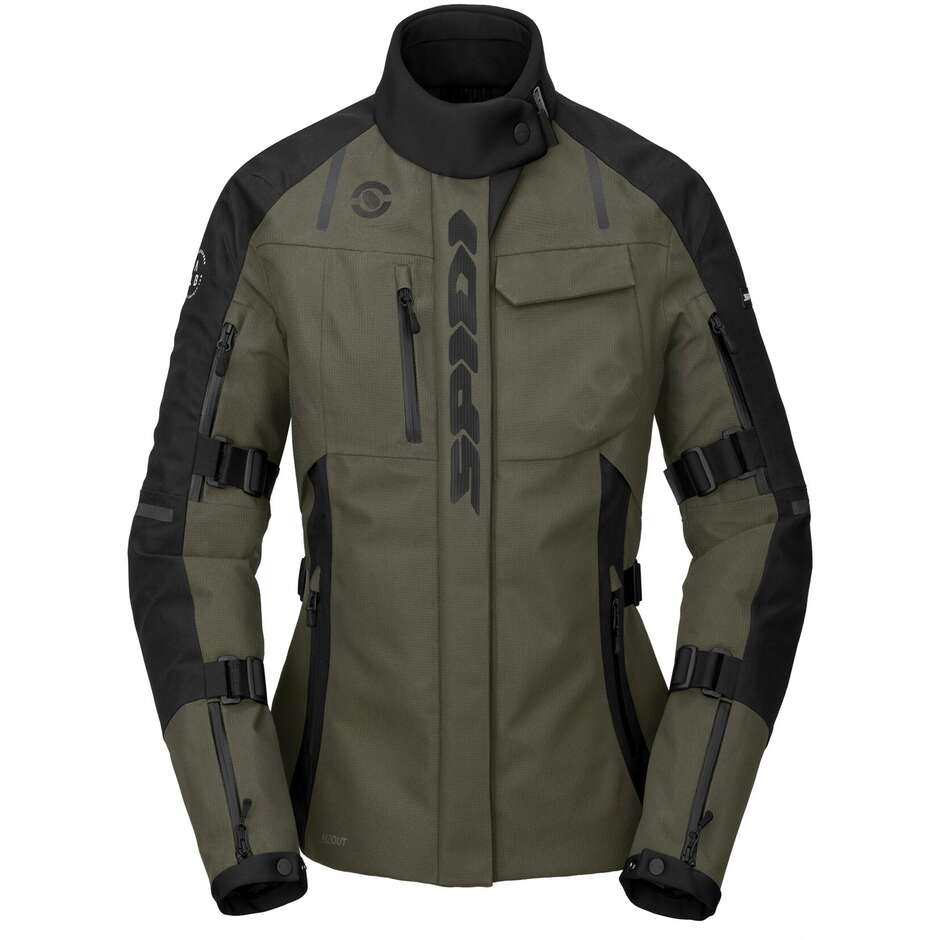 Giubbotto Moto Donna Spidi TOUR EVO 2 LADY Militare