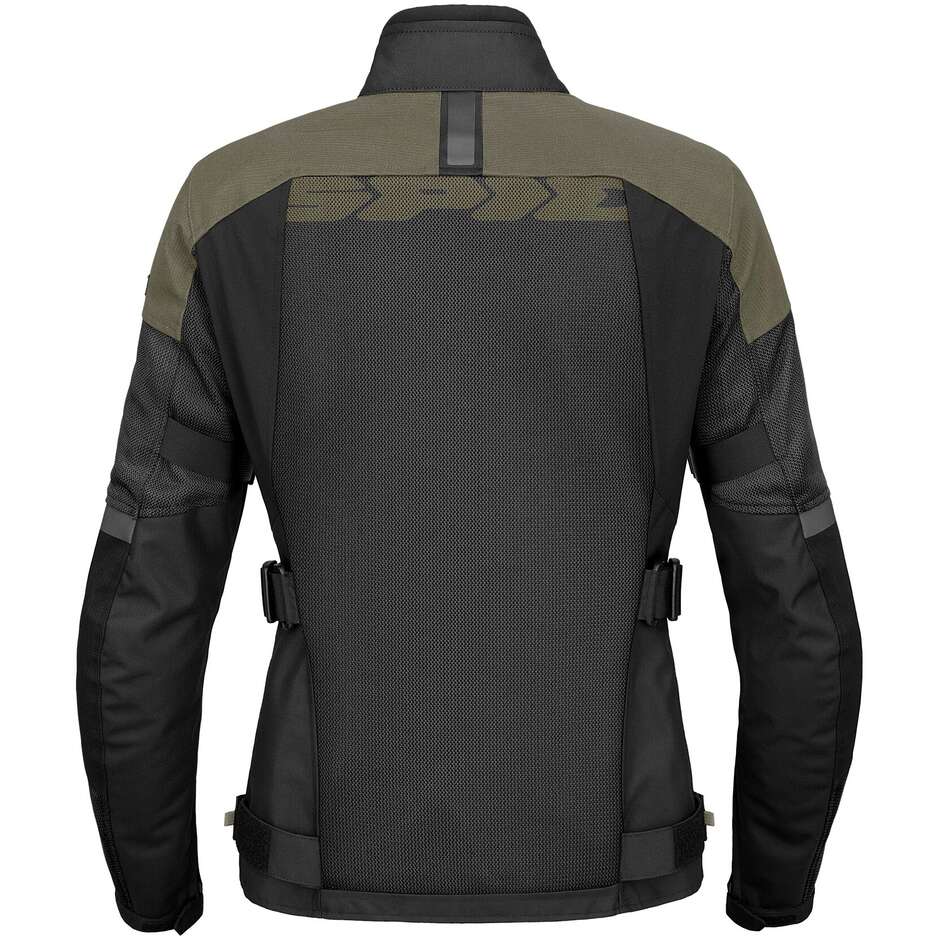 Giubbotto Moto Donna Spidi TOUR NET LADY Militare