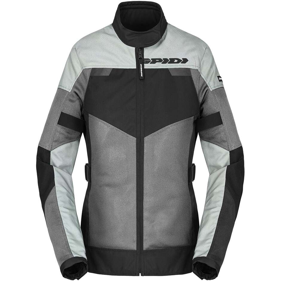 Giubbotto Moto Donna TOUR NET LADY Nero Ghiaccio taglia 2XL