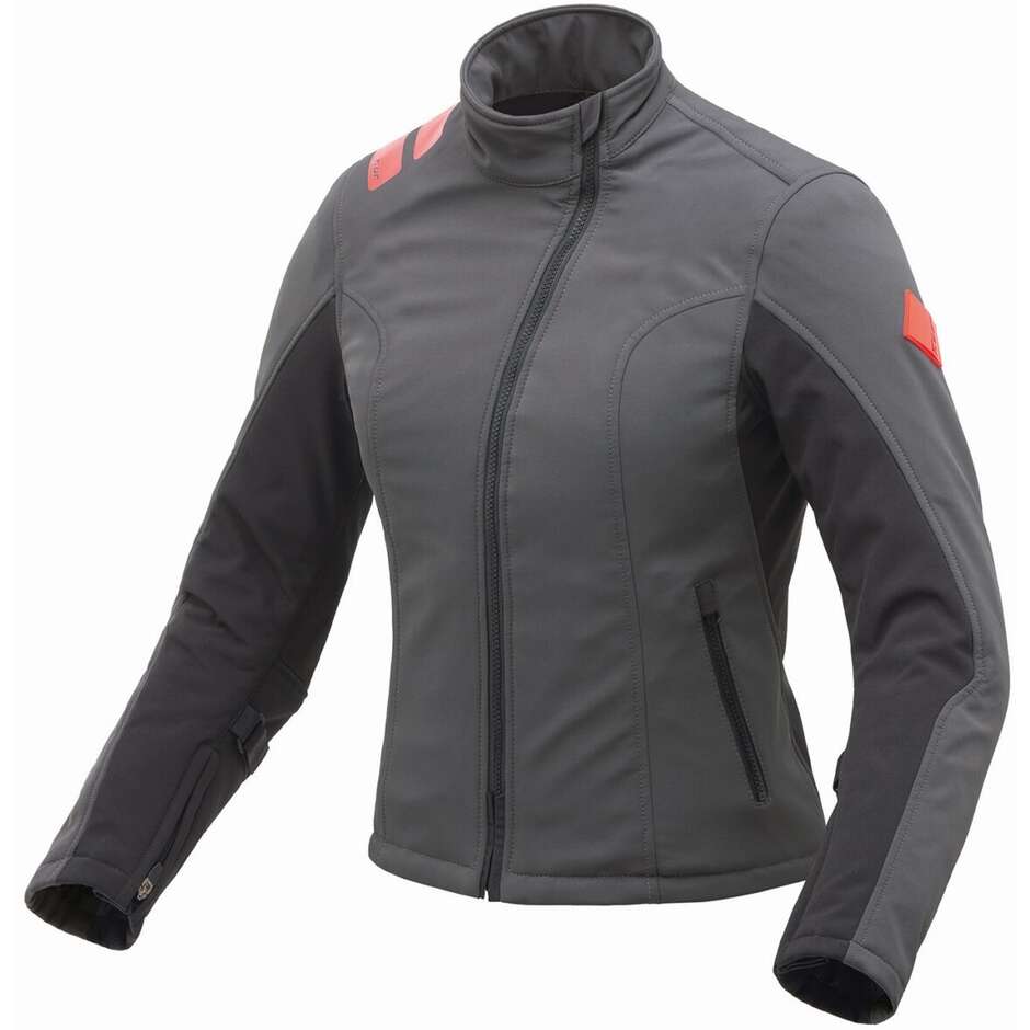 Giubbotto Moto Donna T-UR T8132M PODIUM LADY HYDROSCUD Antra taglia 2X