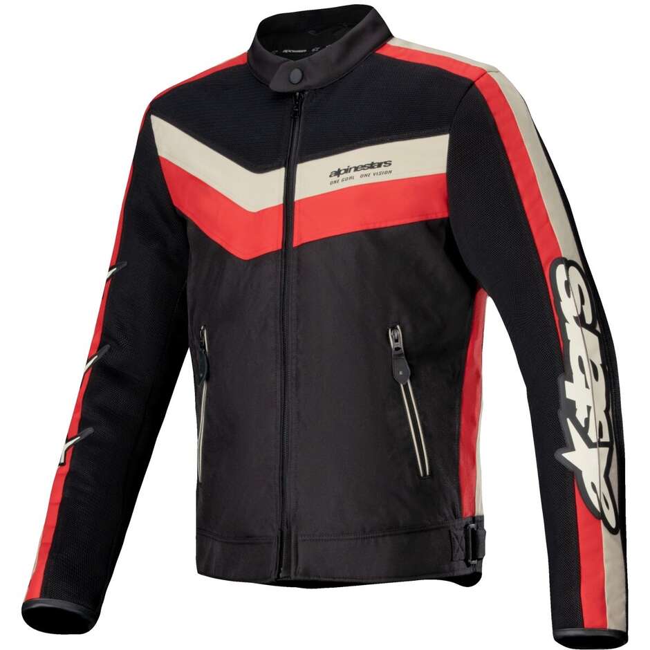 Giubbotto Moto Estivo T-DYNO AIR Nero Bright Ros taglia 3X