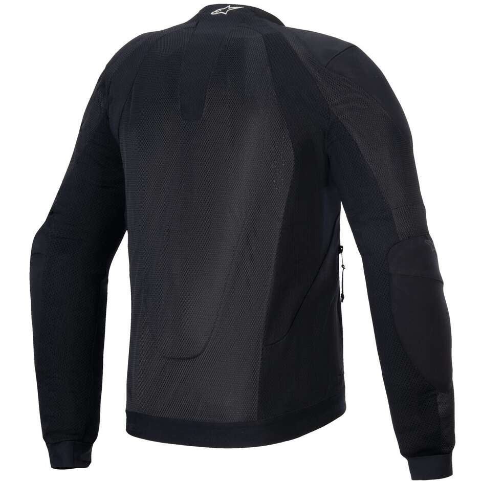 Giubbotto Moto Estivo Alpinestars TROOP-AIR Nero Nero