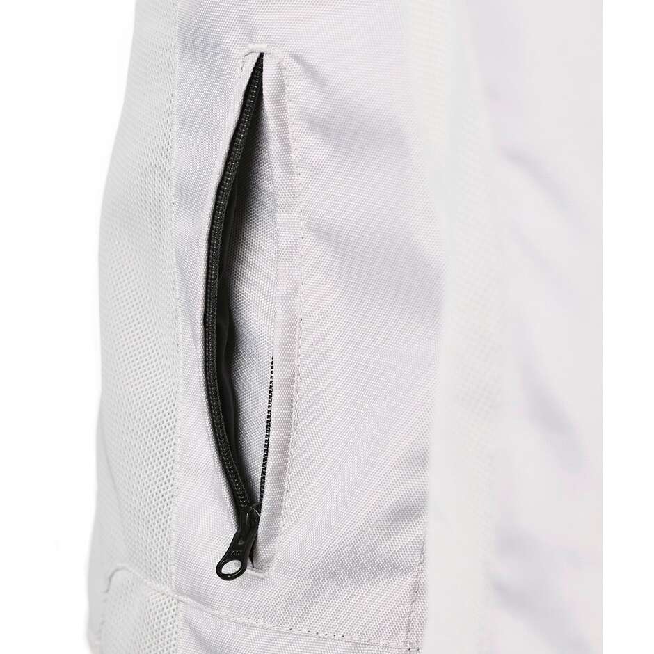 Giubbotto Moto Estivo Gms FIFTYSIX.7 Bianco Crema