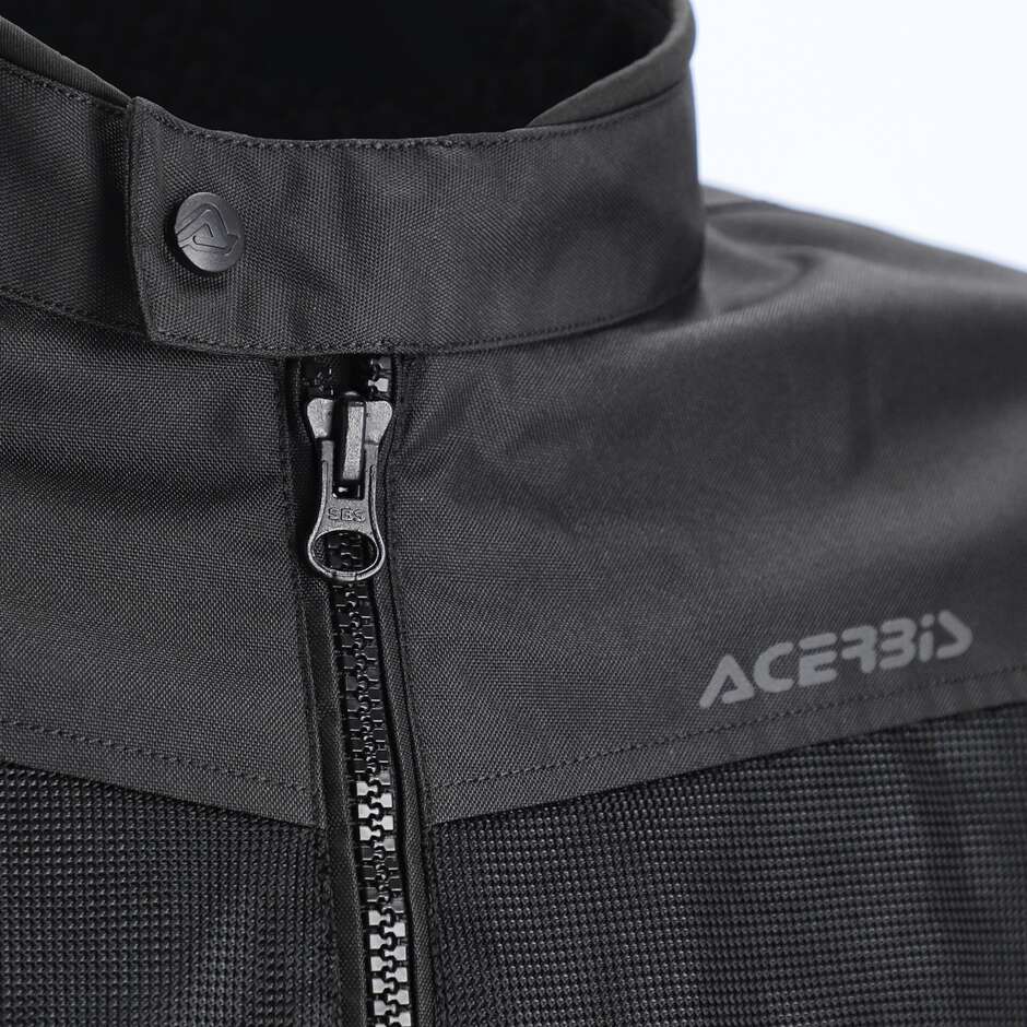 Giubbotto Moto Estivo Traforato Acerbis New RAMSEY My Vented 2.0 CE Nero