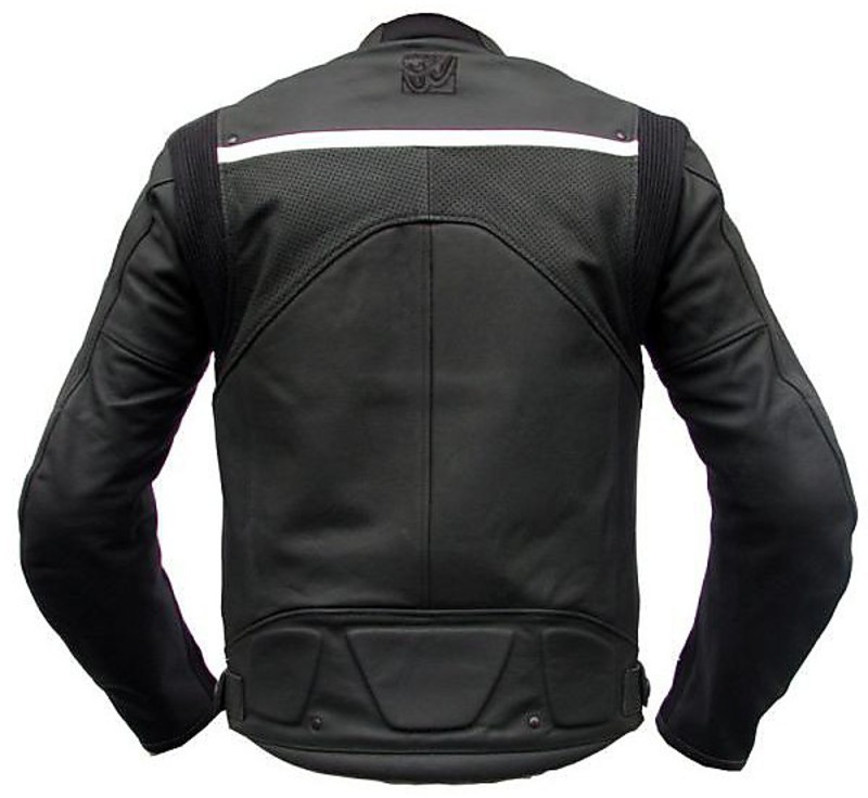 Gilet Moto In Vera Pelle Da Uomo Con Patch E Lacci Laterali | EVENT LEATHER | Taglia S - 2