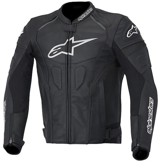 Giubbotto Moto In Pelle Alpinestars GP PLUS R  Leather Jacket 2015 Nero 