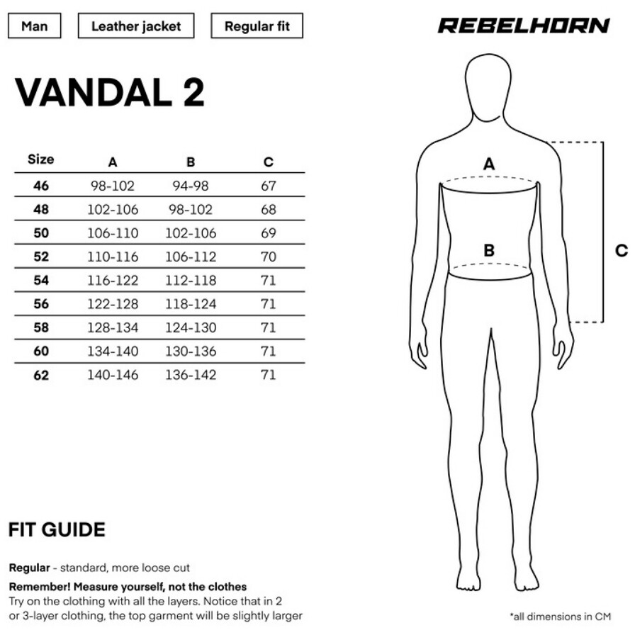 Giubbotto Moto in Pelle Rebelhorn VANDAL 2 Nero Grigio Giallo Fluo