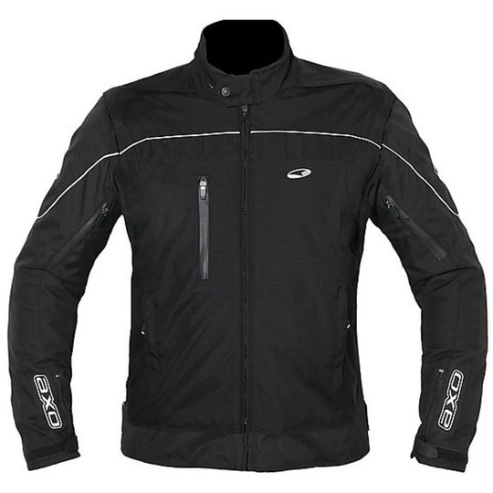 Giubbotto Moto In Tessuto AXO Dynamic in Cordura Nero