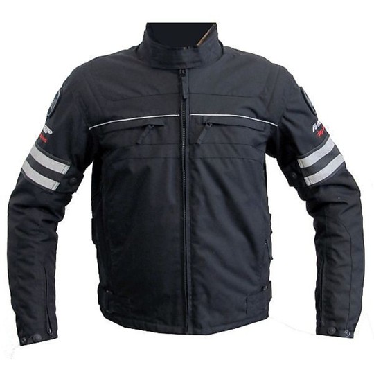 Giubbotto Moto in Tessuto Tecnico Mgp By Berik Modello Nj-520 REF