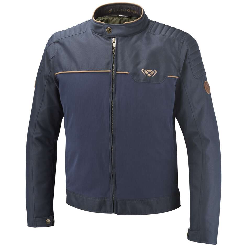 Giubbotto Moto HORNET Navy Marrone taglia XL