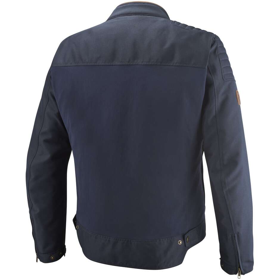 Giubbotto Moto Ixon HORNET Navy Marrone