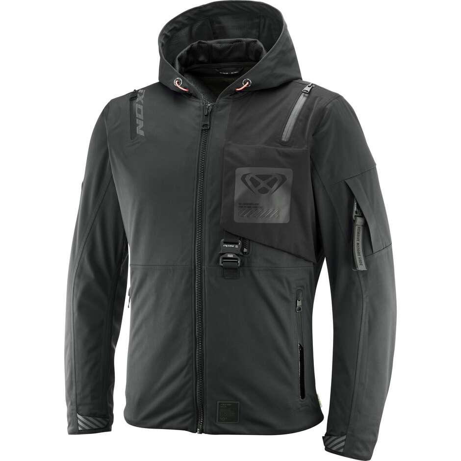 Giubbotto Moto M-QUARTER Antracite Nero taglia M